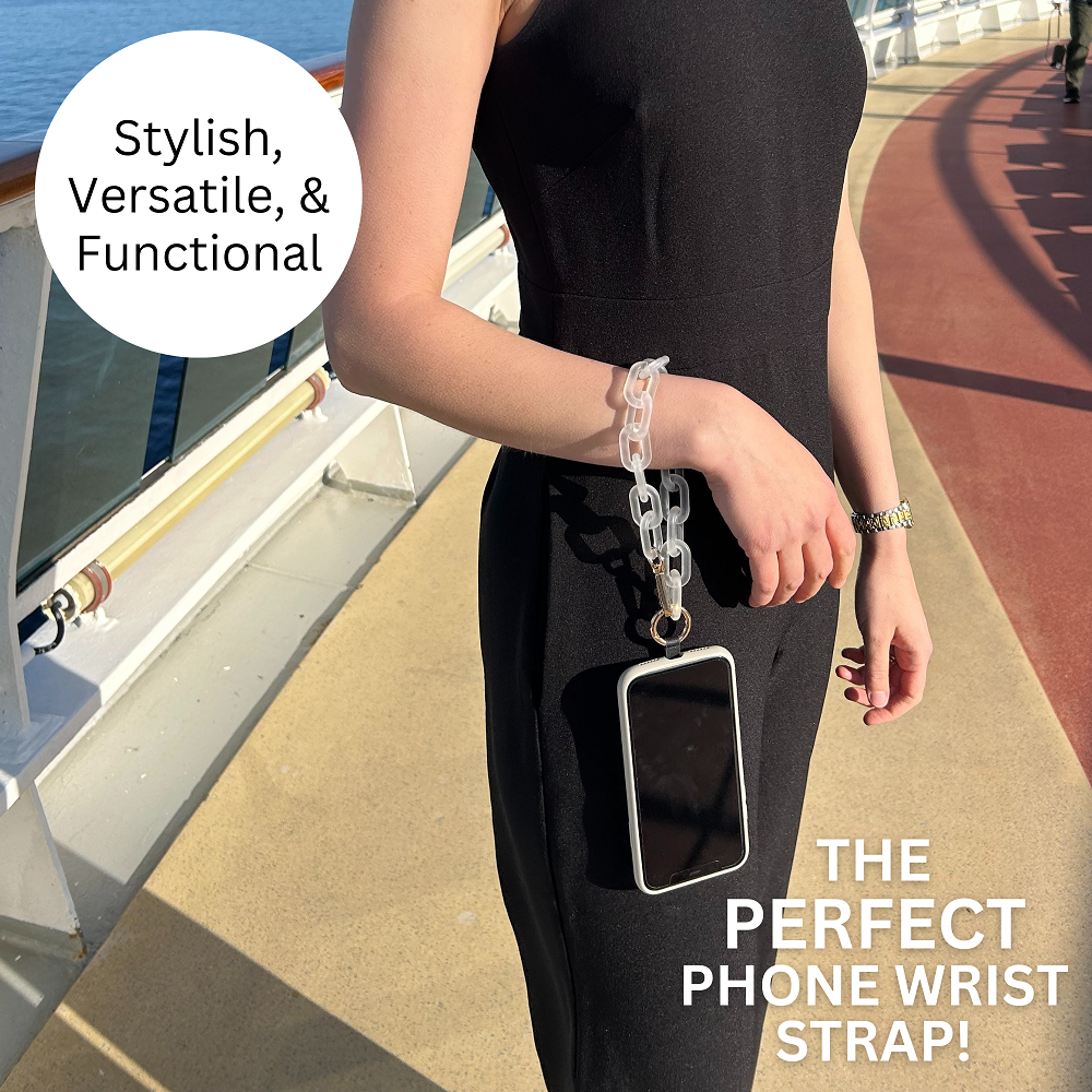 Hands-Free Phone Chain + Essentials Pouch