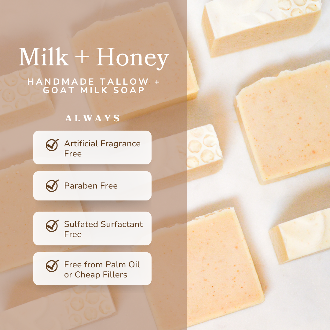 Milk + Honey Tallow & Goat Milk Soap