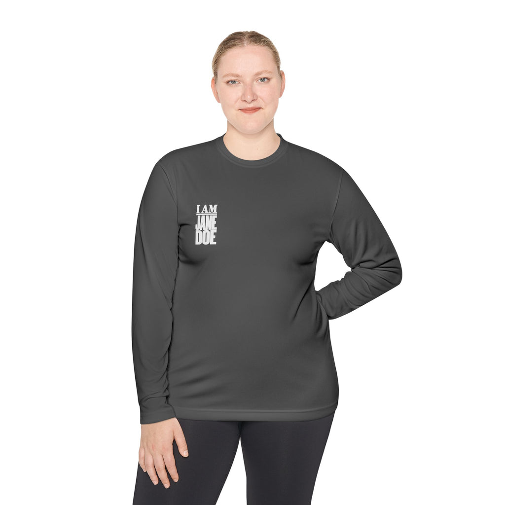 I AM JANE DOE Long Sleeve Statement Tee