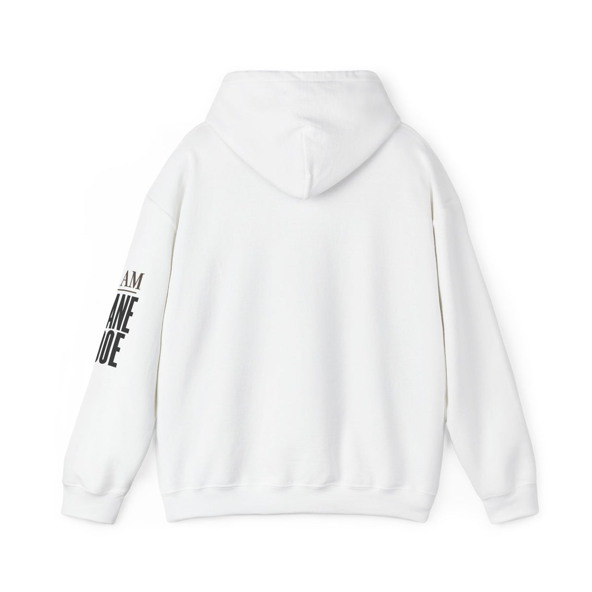 I AM JANE DOE / False Accusations Hoodie — White