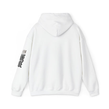 I AM JANE DOE / False Accusations Hoodie — White