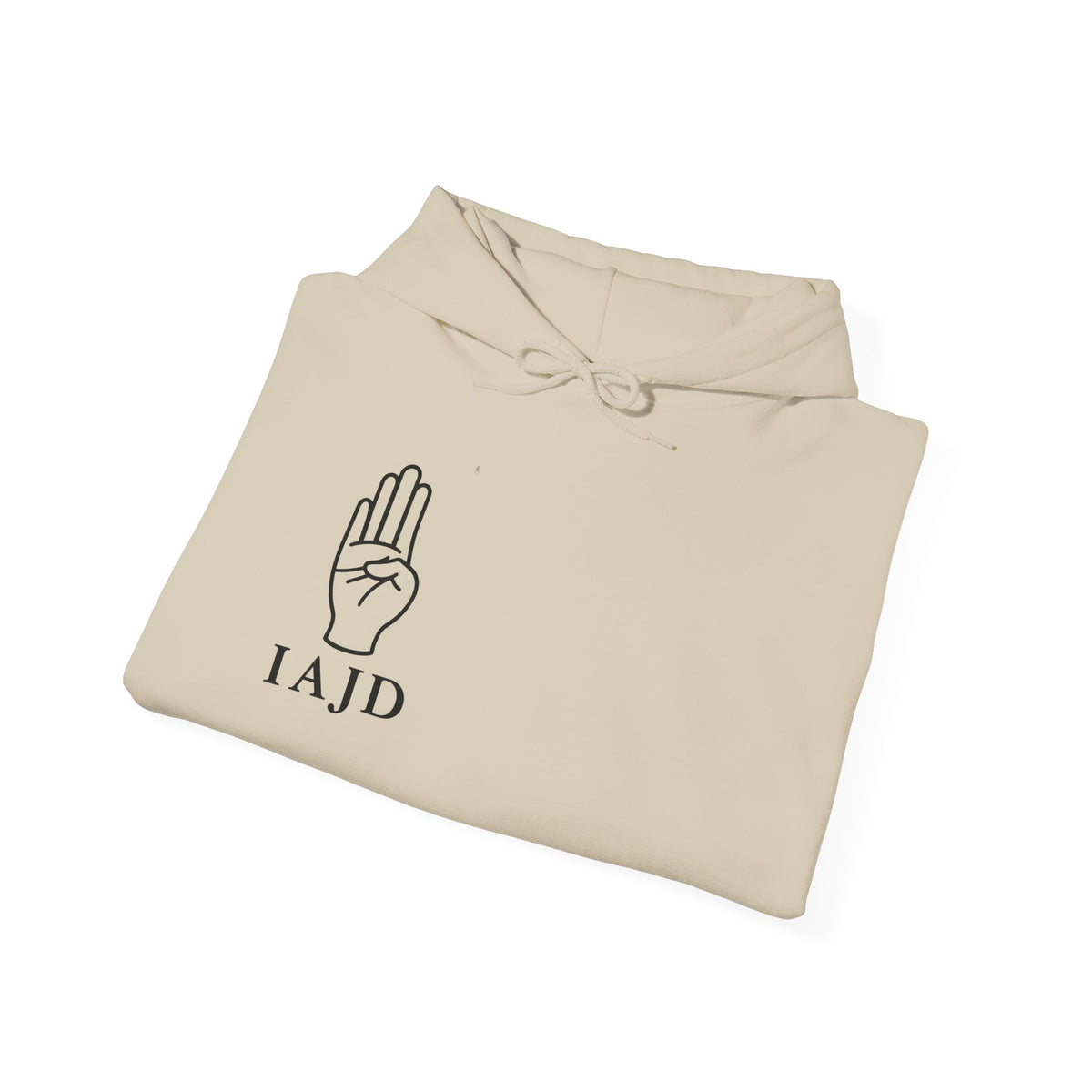 I AM JANE DOE Hoodie — Full Front + Back Statement