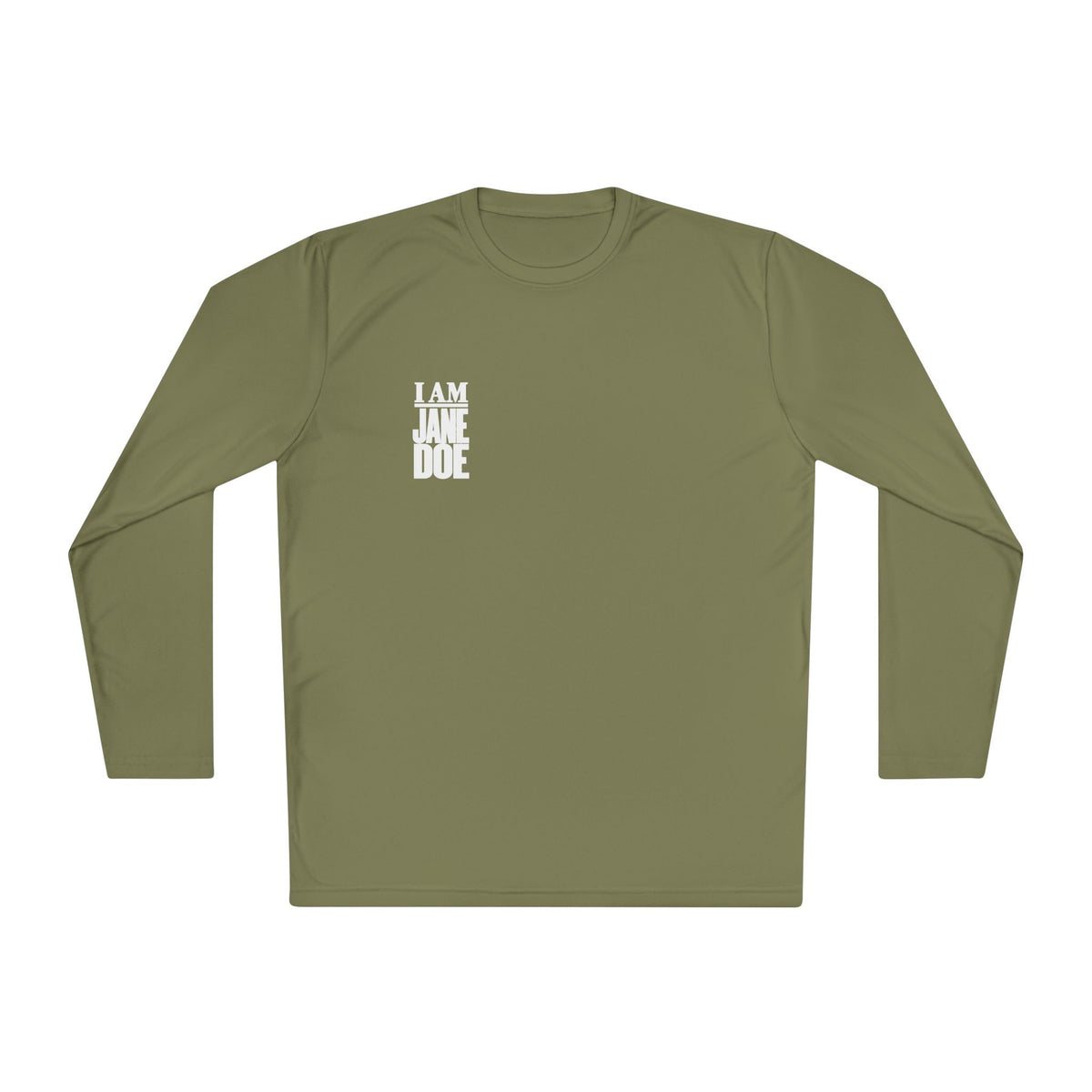 I AM JANE DOE Long Sleeve Statement Tee