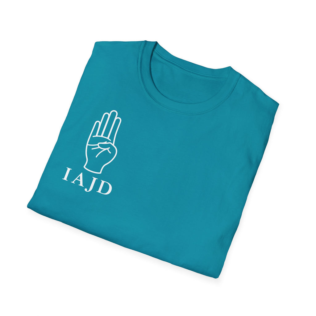IAJD I AM JANE DOE & HAND SIGN T SHIRT