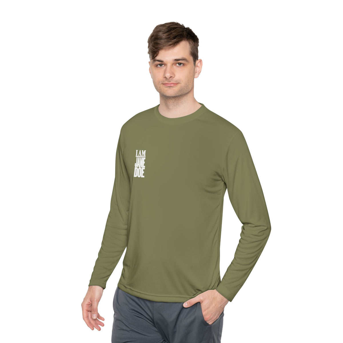 I AM JANE DOE Long Sleeve Statement Tee