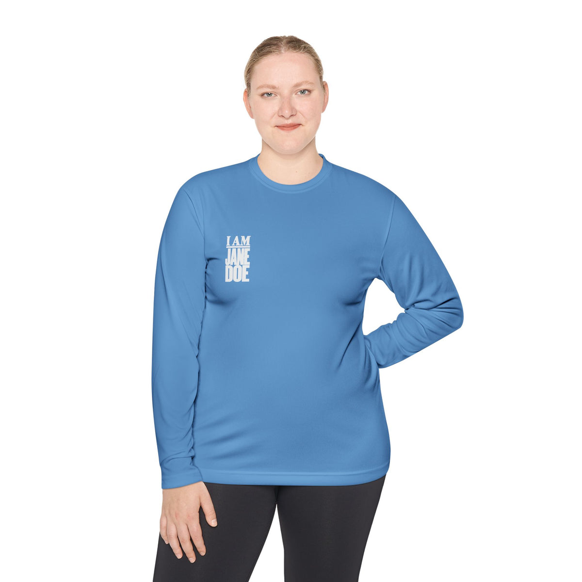I AM JANE DOE Long Sleeve Statement Tee