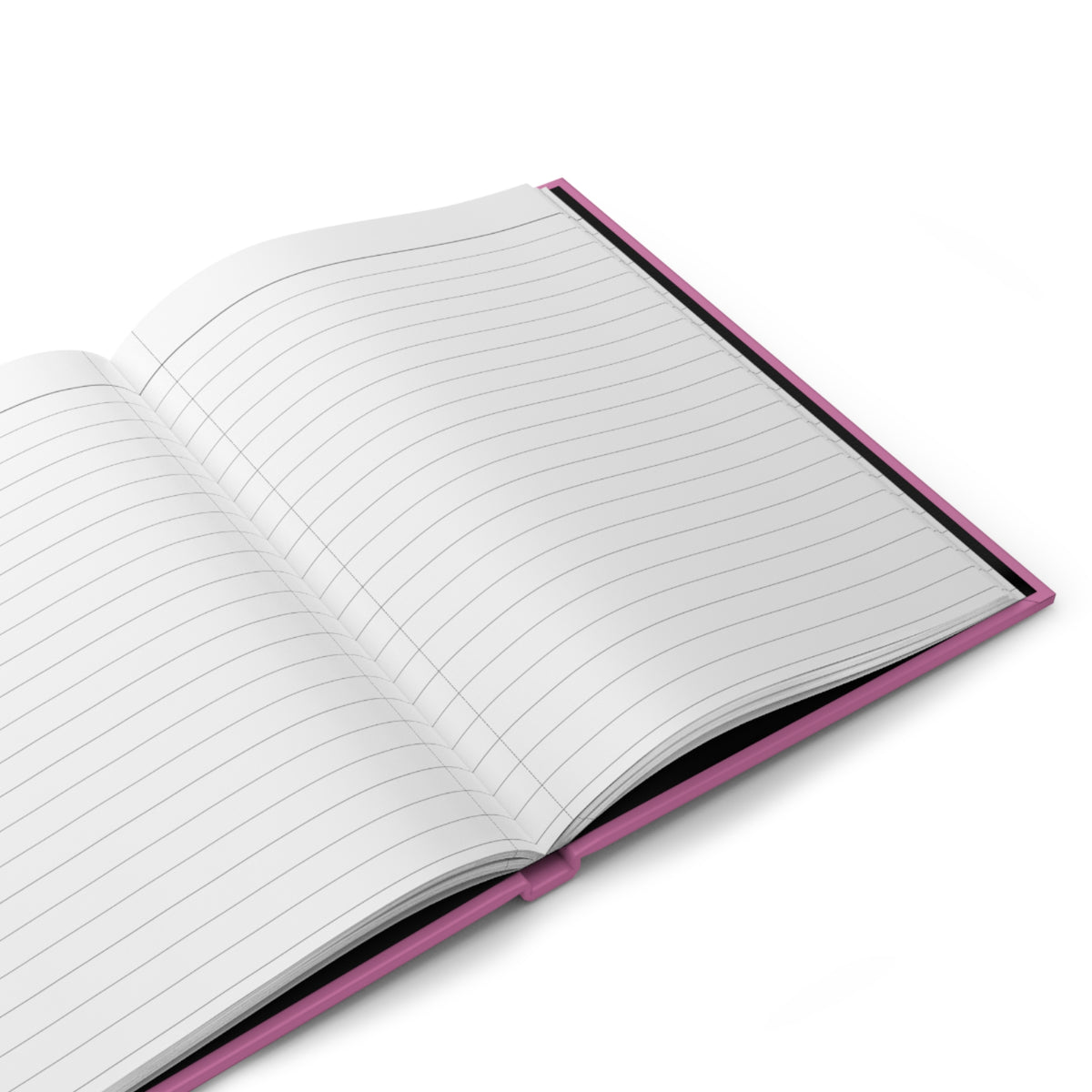 IAJD I AM JANE DOE Hardcover Journal— Lined Pink Notebook with Scout Hand Symbol & Bear Silhouette