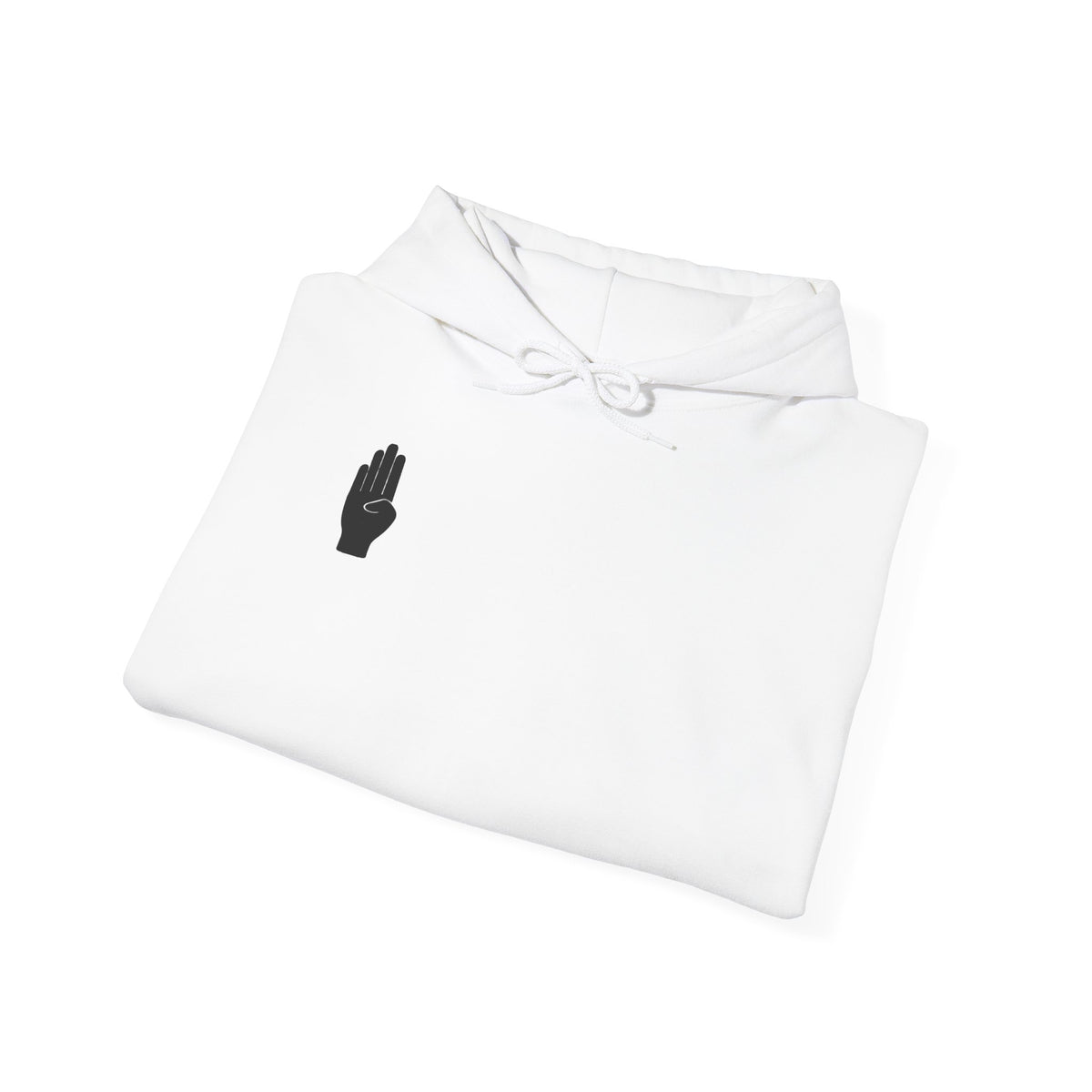 I AM JANE DOE / False Accusations Hoodie — White