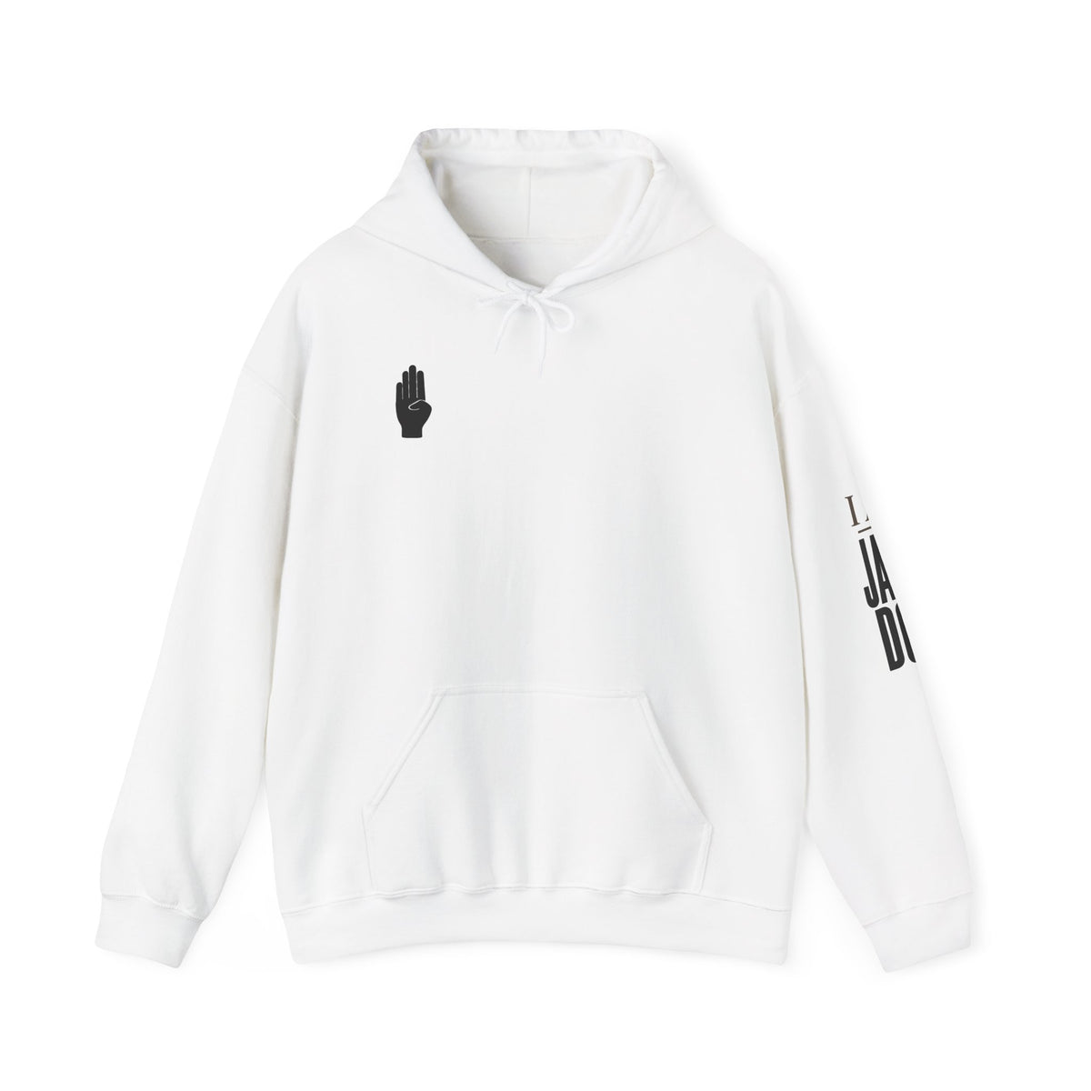 I AM JANE DOE Hoodie — Subtle Front-Only Design