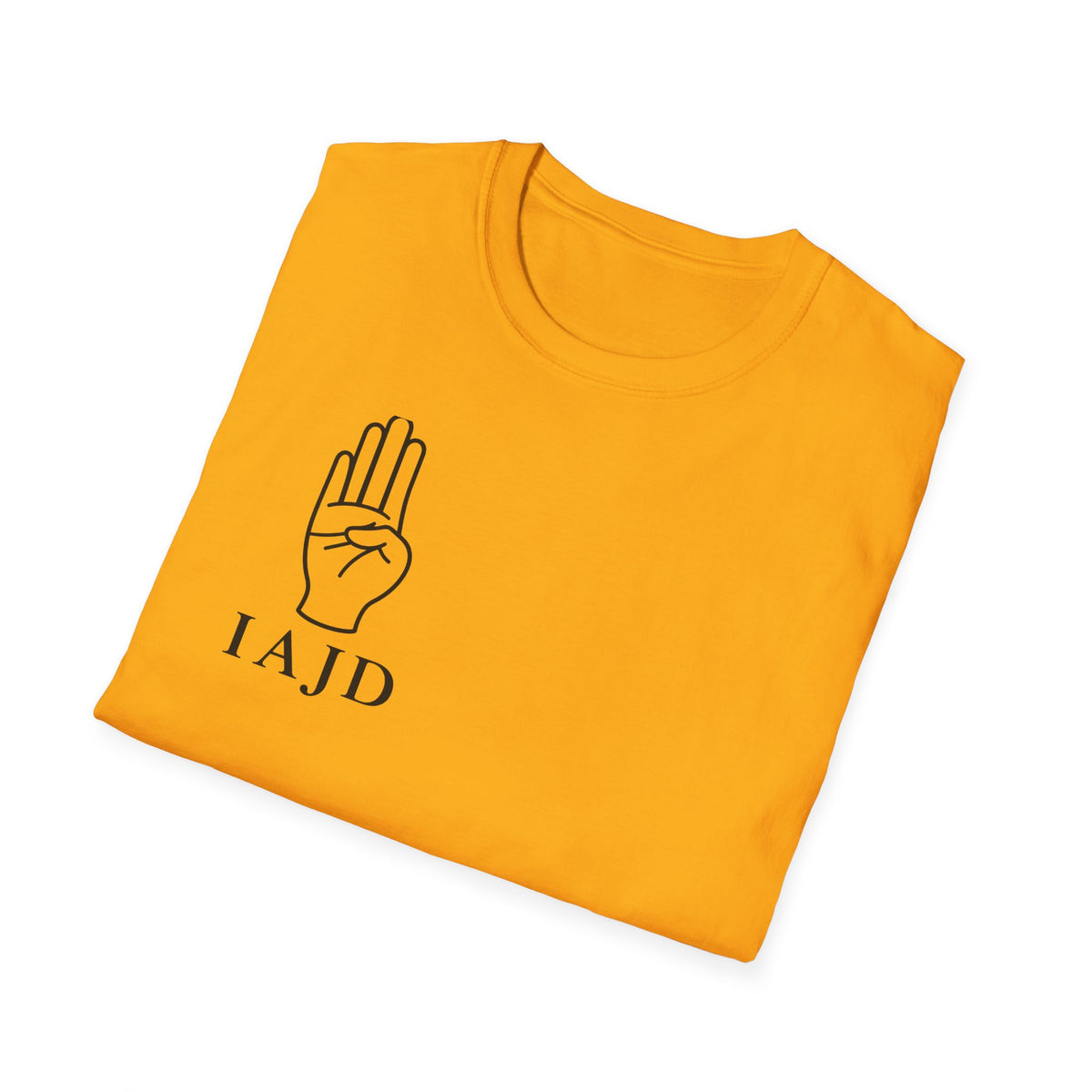 I AM JANE DOE IAJD & Hand Gesture T SHIRT