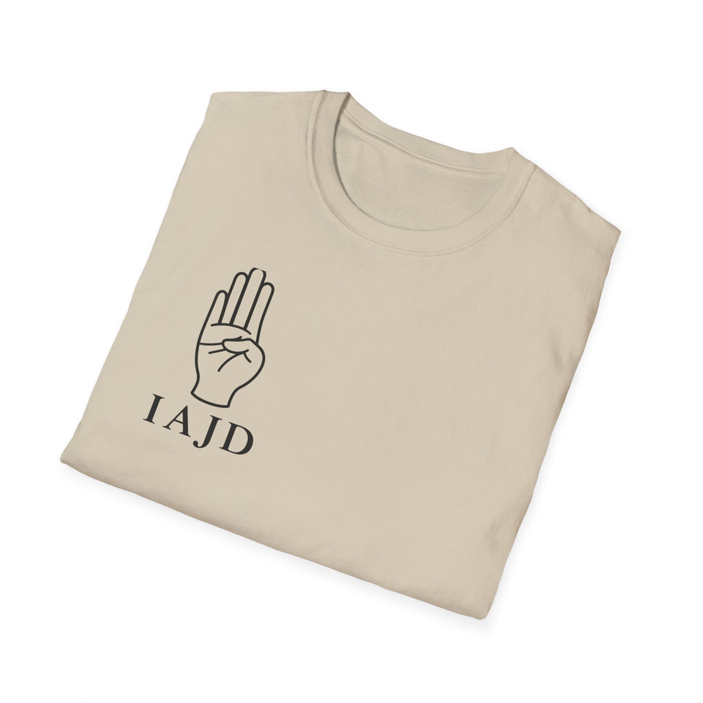 I AM JANE DOE IAJD & Hand Gesture T SHIRT