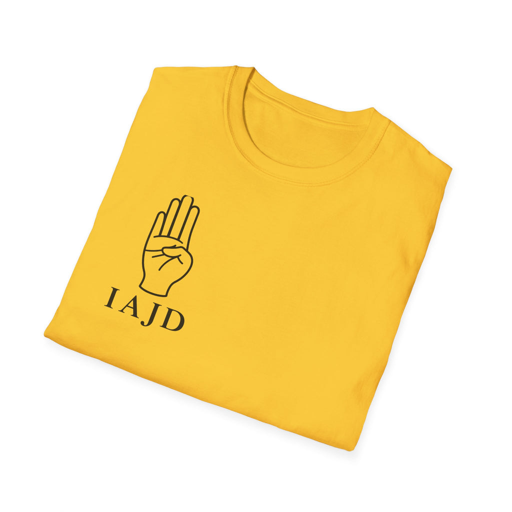 I AM JANE DOE IAJD & Hand Gesture T SHIRT