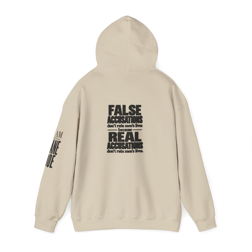 I AM JANE DOE Hoodie — Subtle Front-Only Design