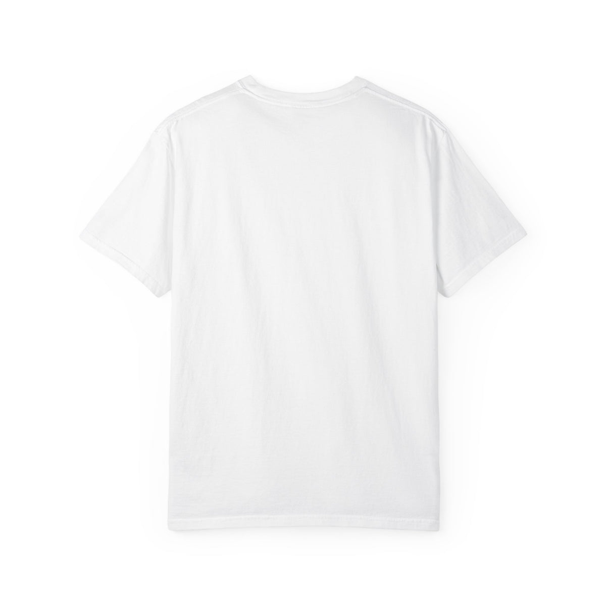 False Accusations / Real Accusations Front-Print Tee — Light Colors