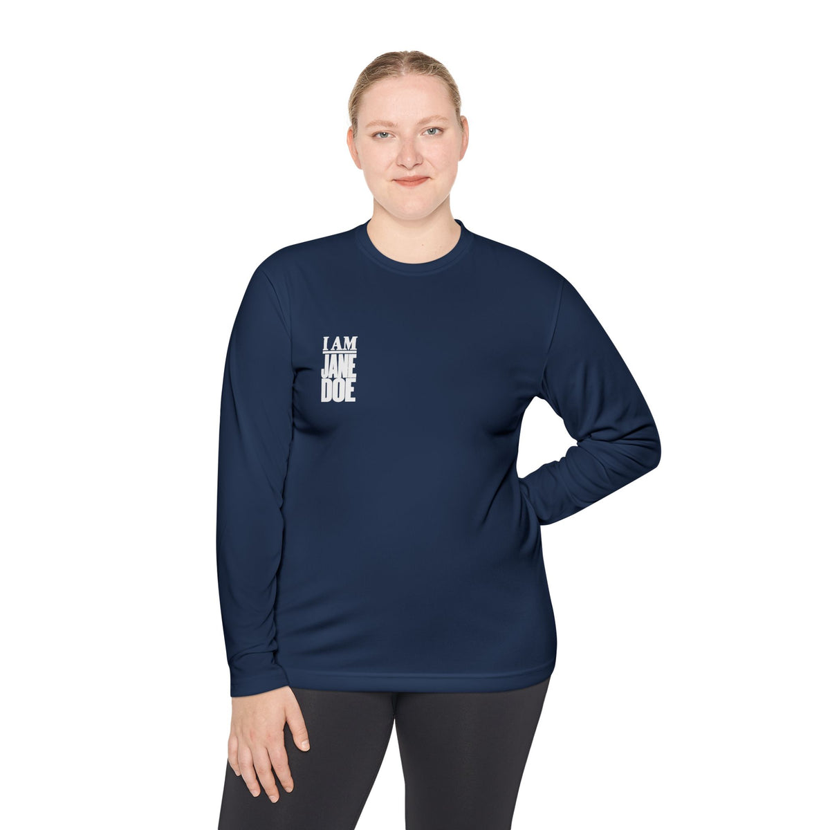 I AM JANE DOE Long Sleeve Statement Tee