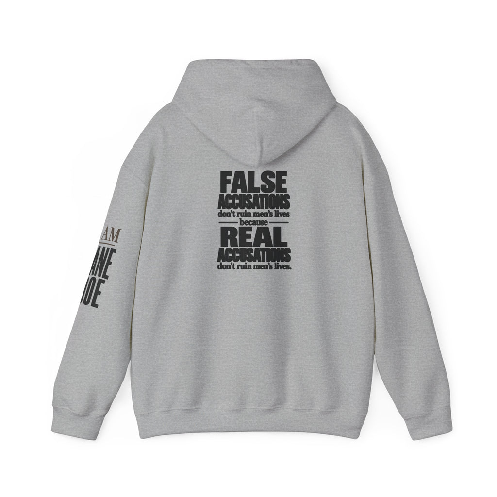 I AM JANE DOE Hoodie — Subtle Front-Only Design