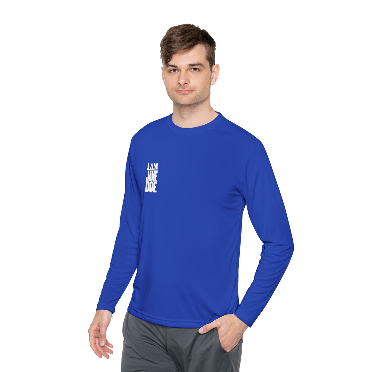 I AM JANE DOE Long Sleeve Statement Tee