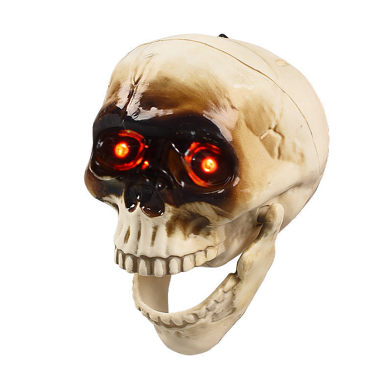 Animated Halloween Skull with Sound