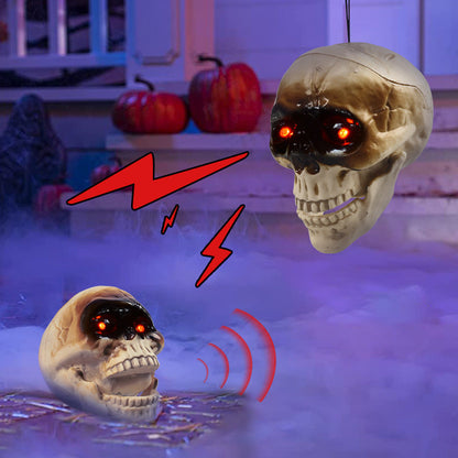 Animated Halloween Skull with Sound