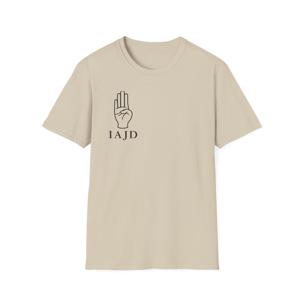 I AM JANE DOE IAJD & Hand Gesture T SHIRT