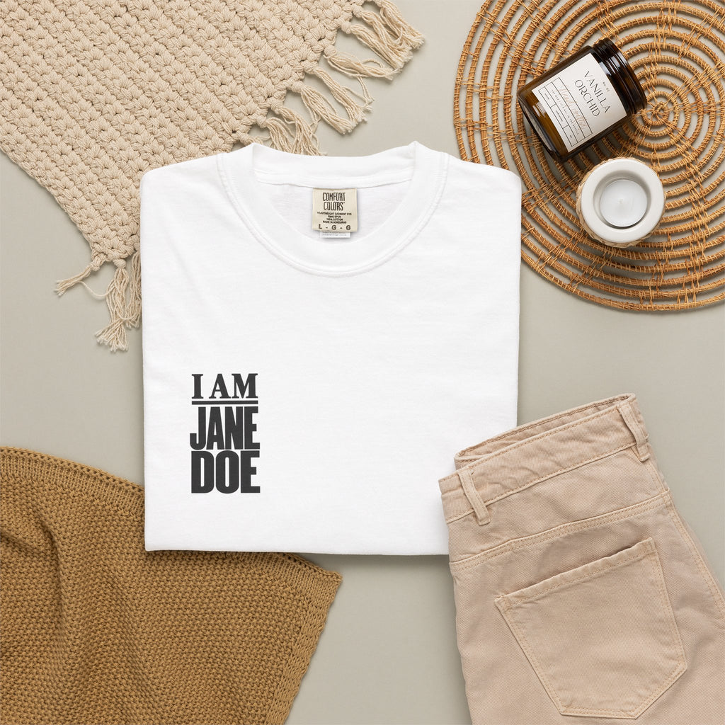 I AM JANE DOE / False Accusations Back-Print Tee