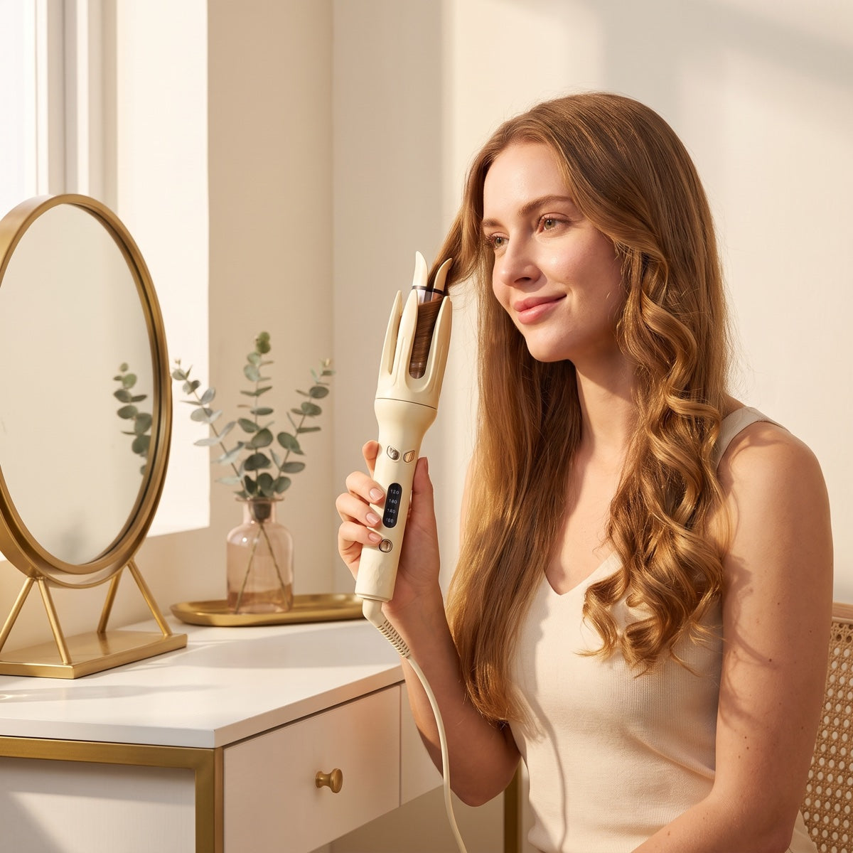 Automatic Rotating Hair Curler & Waver