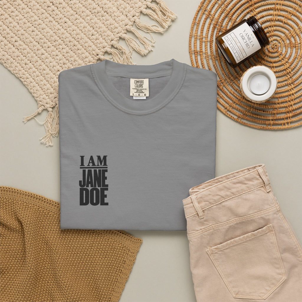 I AM JANE DOE / False Accusations Back-Print Tee