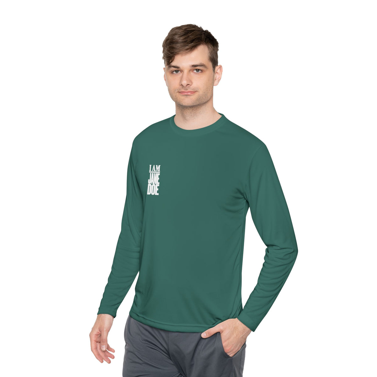 I AM JANE DOE Long Sleeve Statement Tee