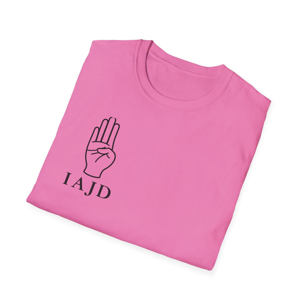 I AM JANE DOE IAJD & Hand Gesture T SHIRT