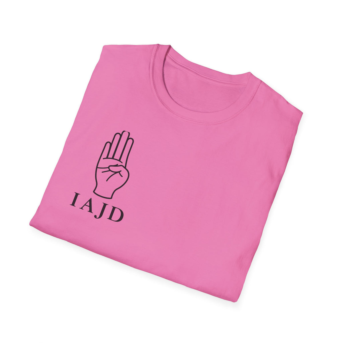 I AM JANE DOE IAJD & Hand Gesture T SHIRT