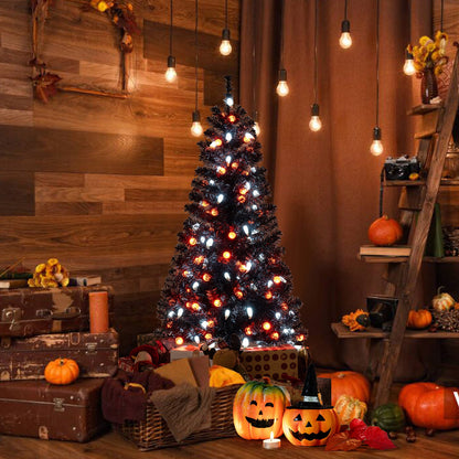 Musical Light-Up Halloween Tree – 4.5 ft