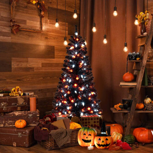 Musical Light-Up Halloween Tree – 4.5 ft