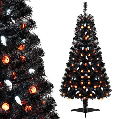 Musical Light-Up Halloween Tree – 4.5 ft