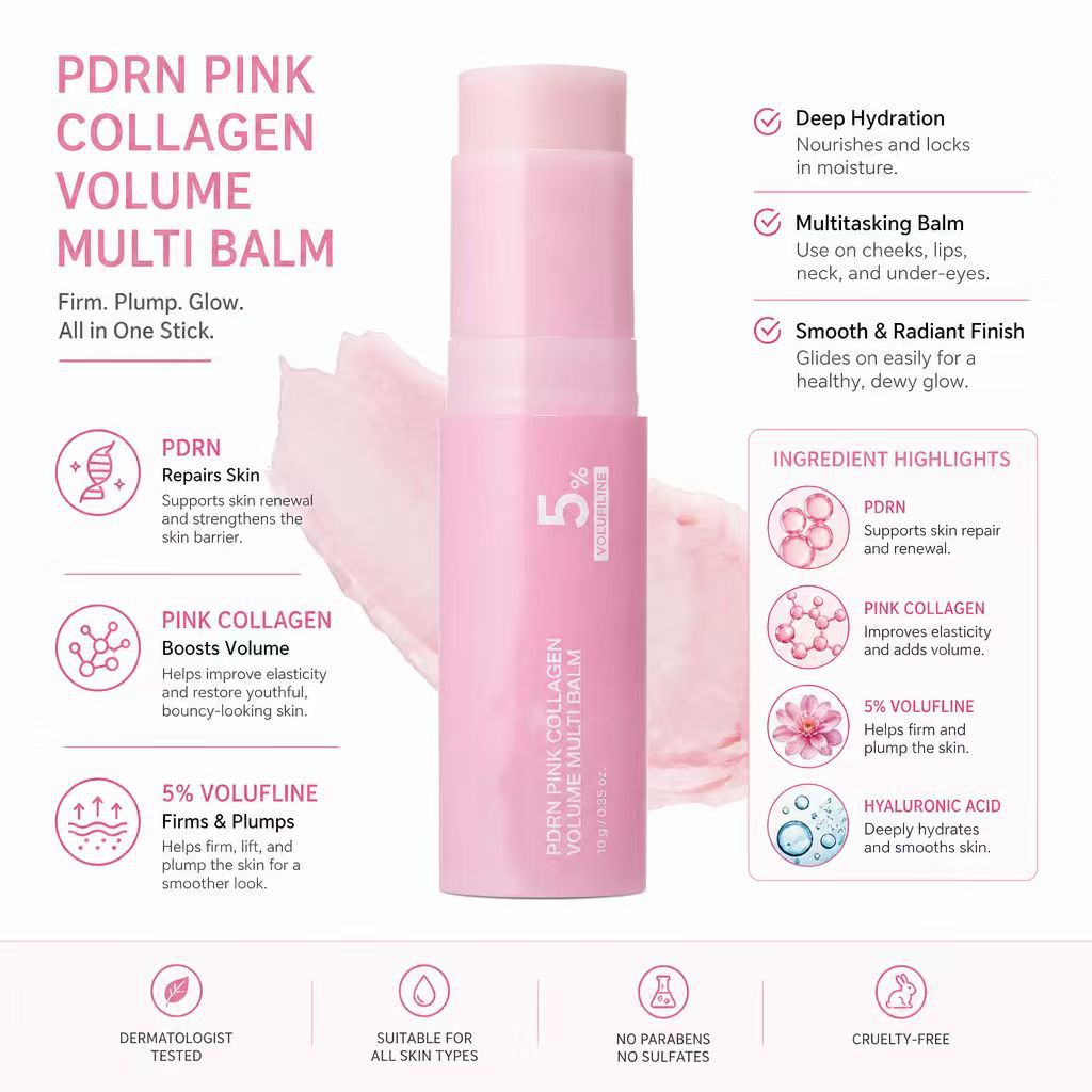 PDRN Pink Collagen Multi Balm Stick