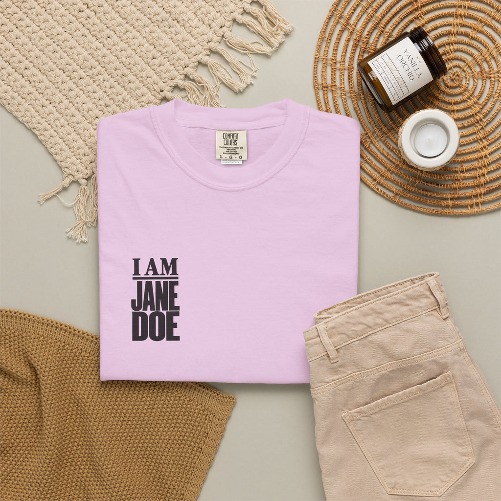 I AM JANE DOE / False Accusations Back-Print Tee
