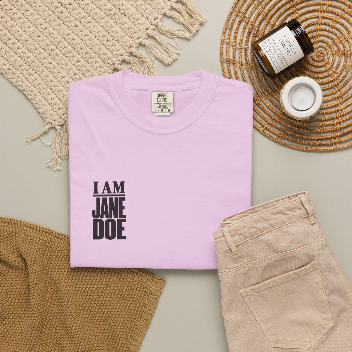 I AM JANE DOE / False Accusations Back-Print Tee