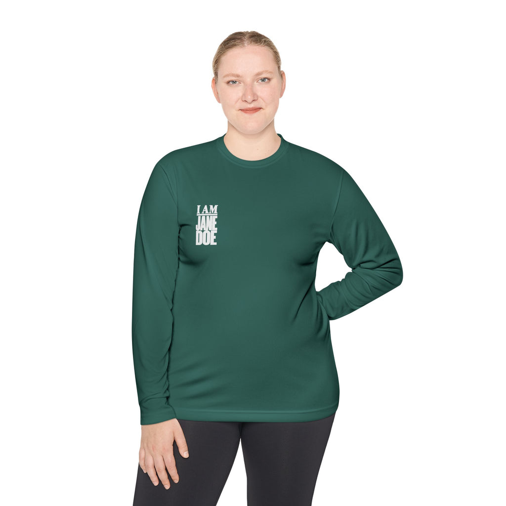 I AM JANE DOE Long Sleeve Statement Tee