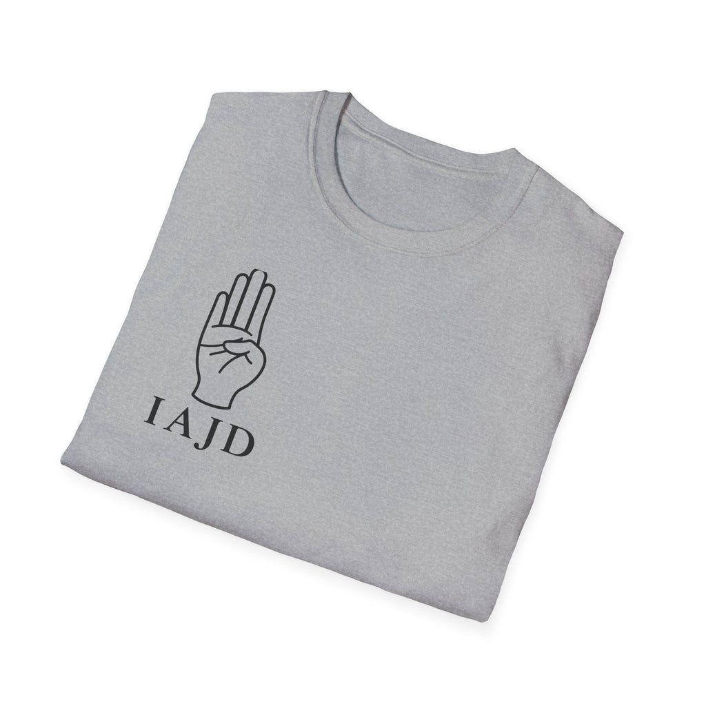 I AM JANE DOE IAJD & Hand Gesture T SHIRT