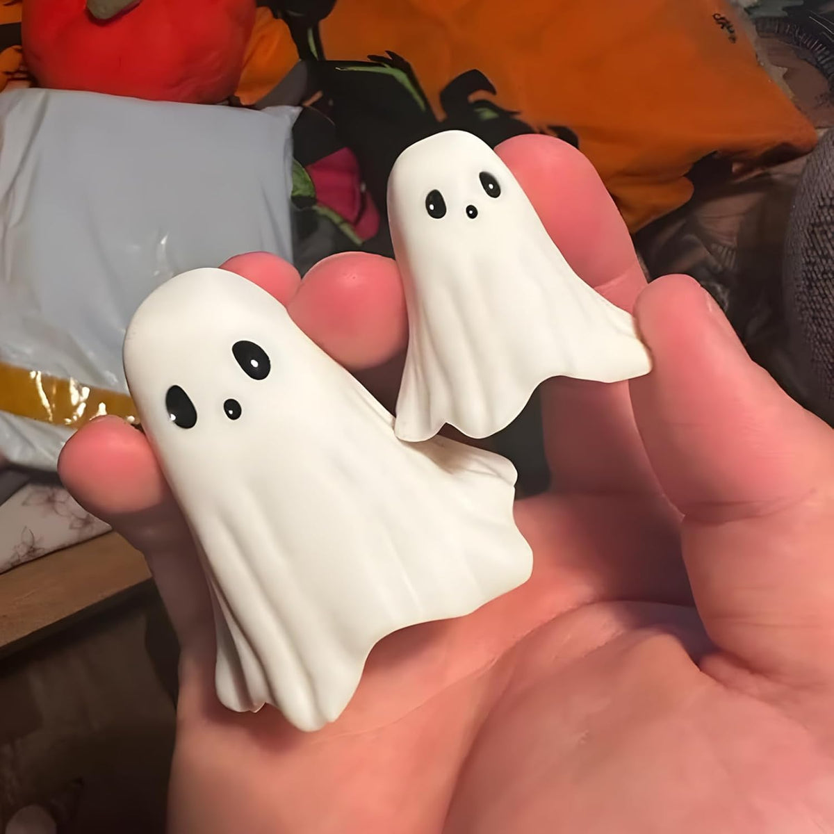 Cute Halloween Ghost Figurines