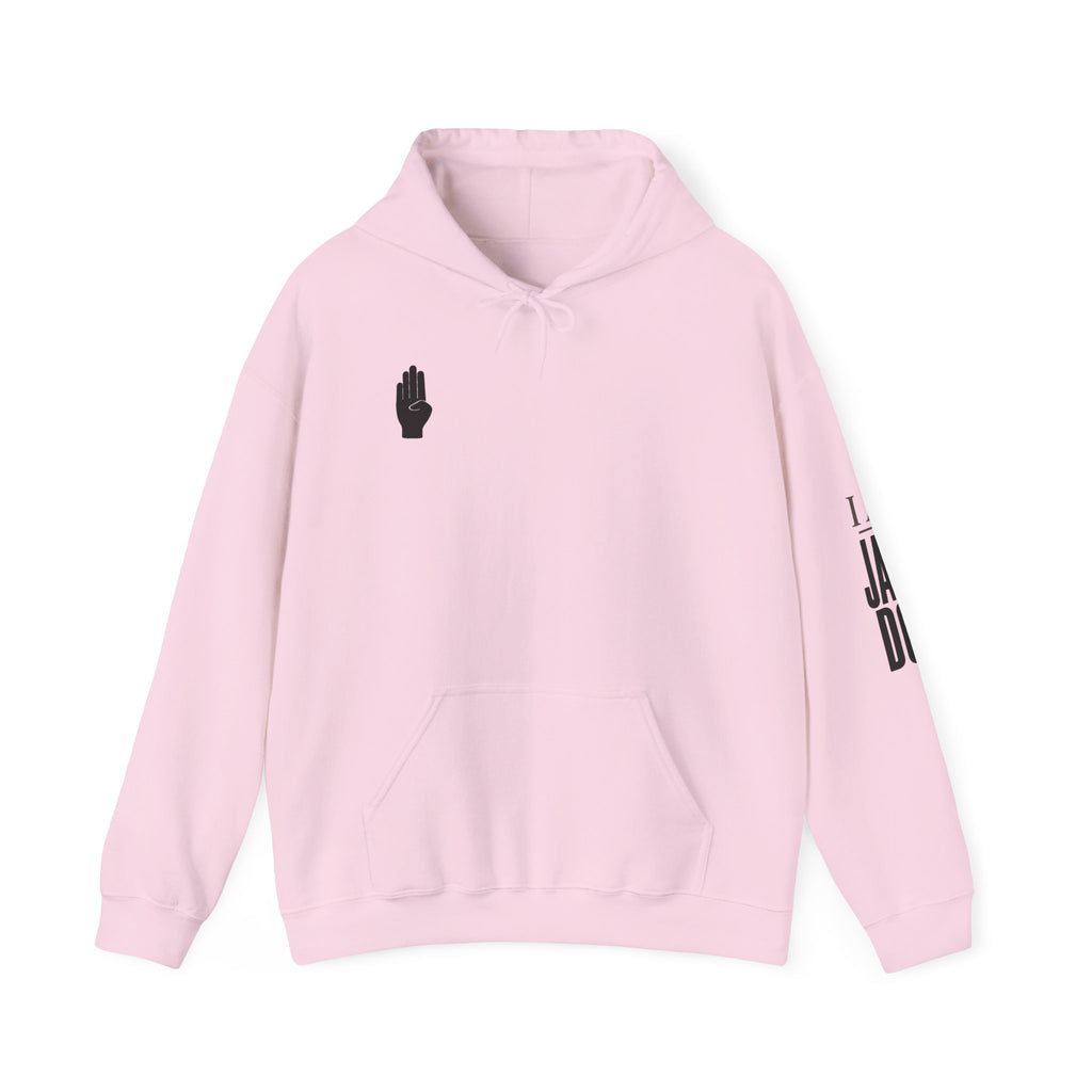 I AM JANE DOE Hoodie — Subtle Front-Only Design