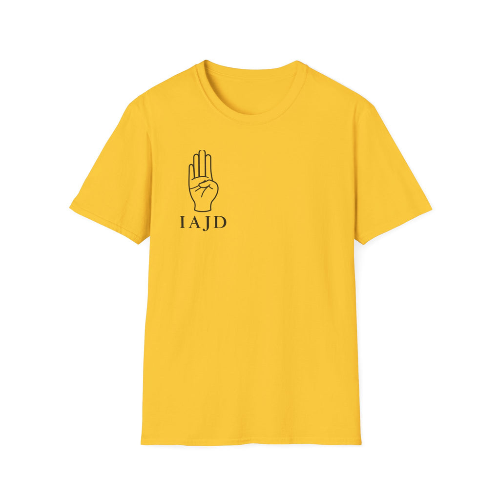 I AM JANE DOE IAJD & Hand Gesture T SHIRT