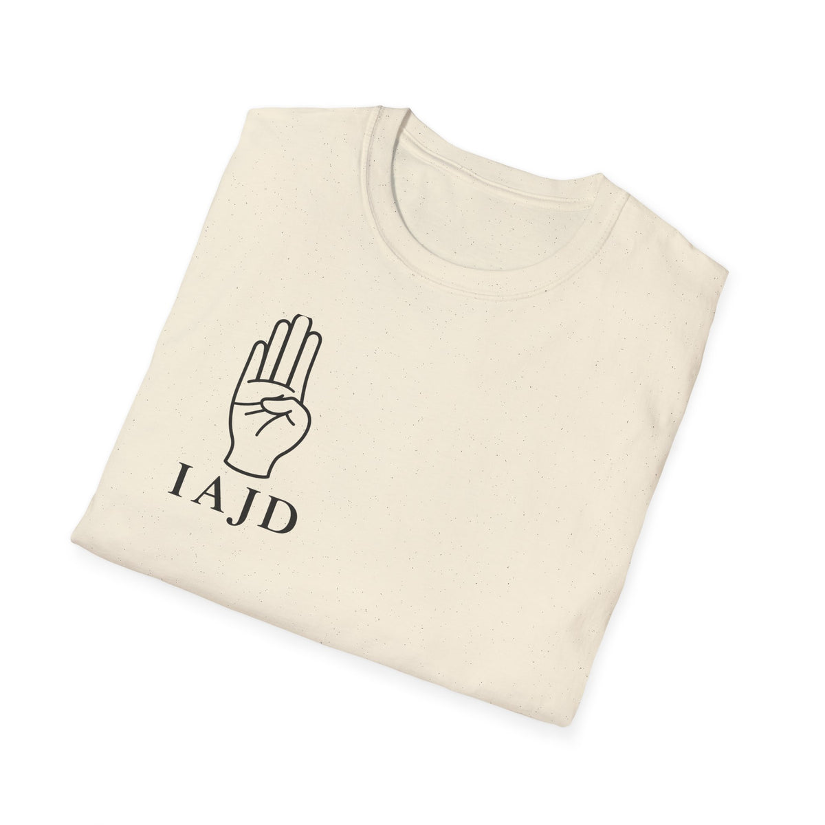 I AM JANE DOE IAJD & Hand Gesture T SHIRT