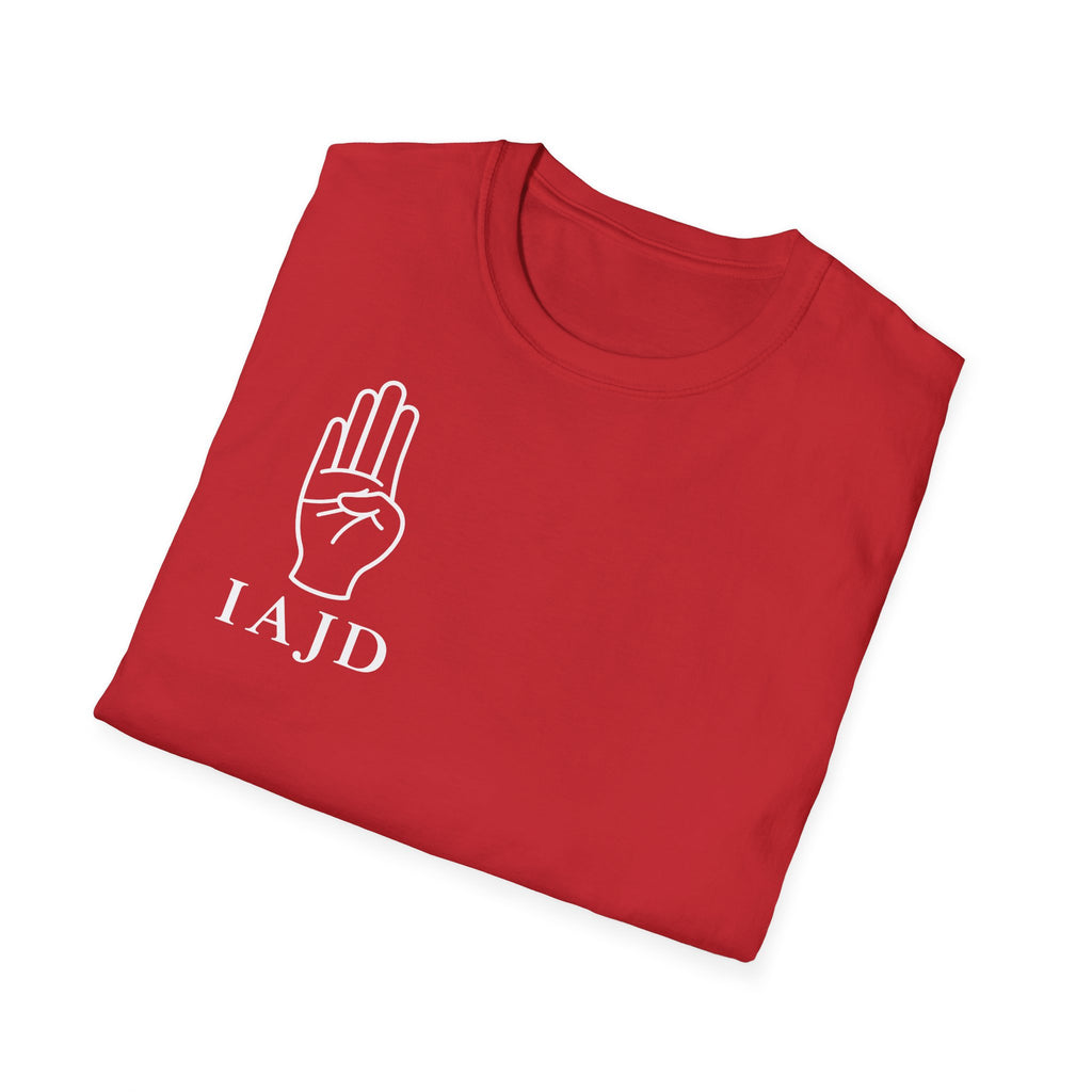 IAJD I AM JANE DOE & HAND SIGN T SHIRT