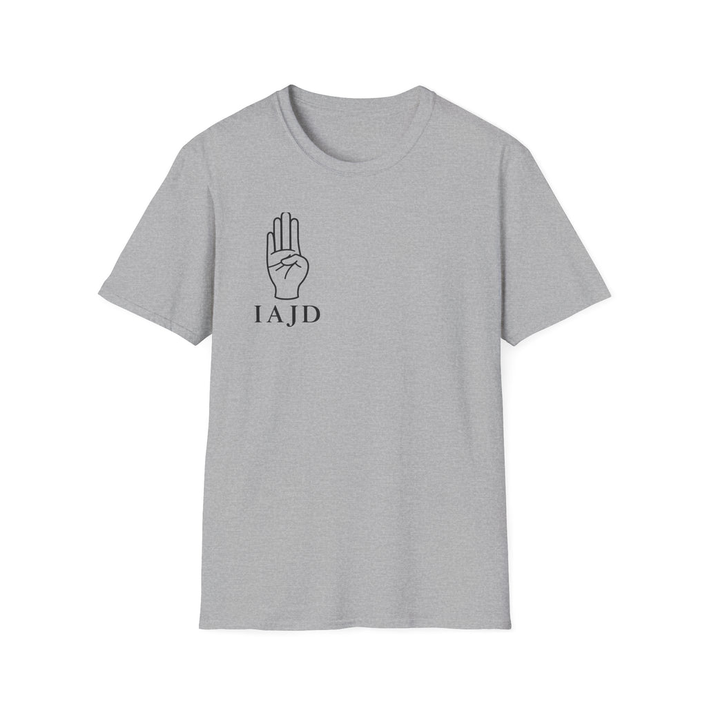 I AM JANE DOE IAJD & Hand Gesture T SHIRT