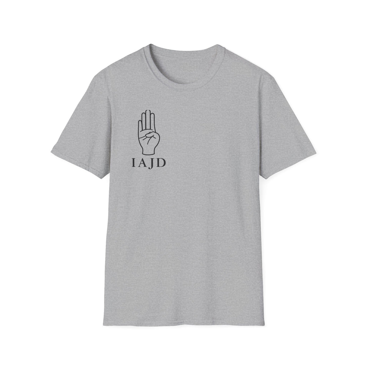 I AM JANE DOE IAJD & Hand Gesture T SHIRT