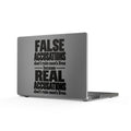 FALSE ACCUSATIONS DONT RUIN MEN’S LIVES MACBOOK DECAL