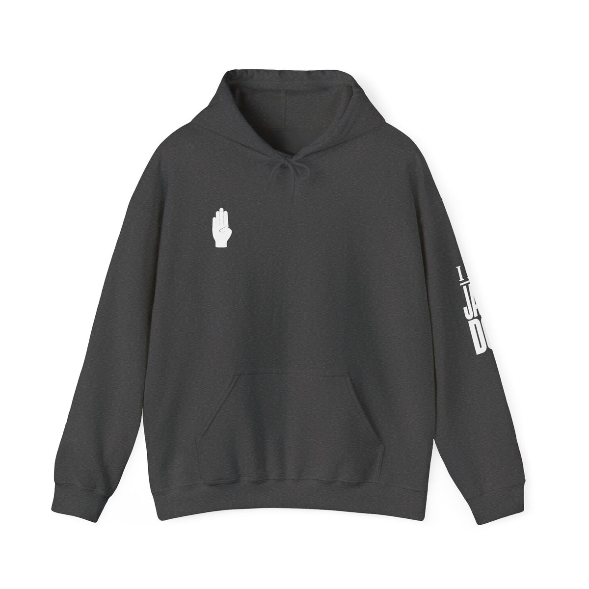 I AM JANE DOE / False Accusations Hoodie — Dark Colors