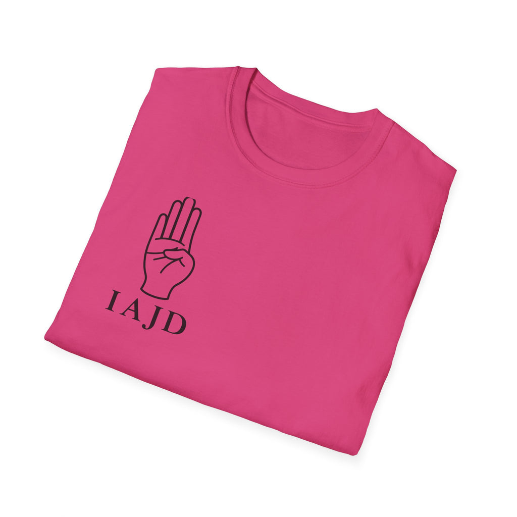I AM JANE DOE IAJD & Hand Gesture T SHIRT