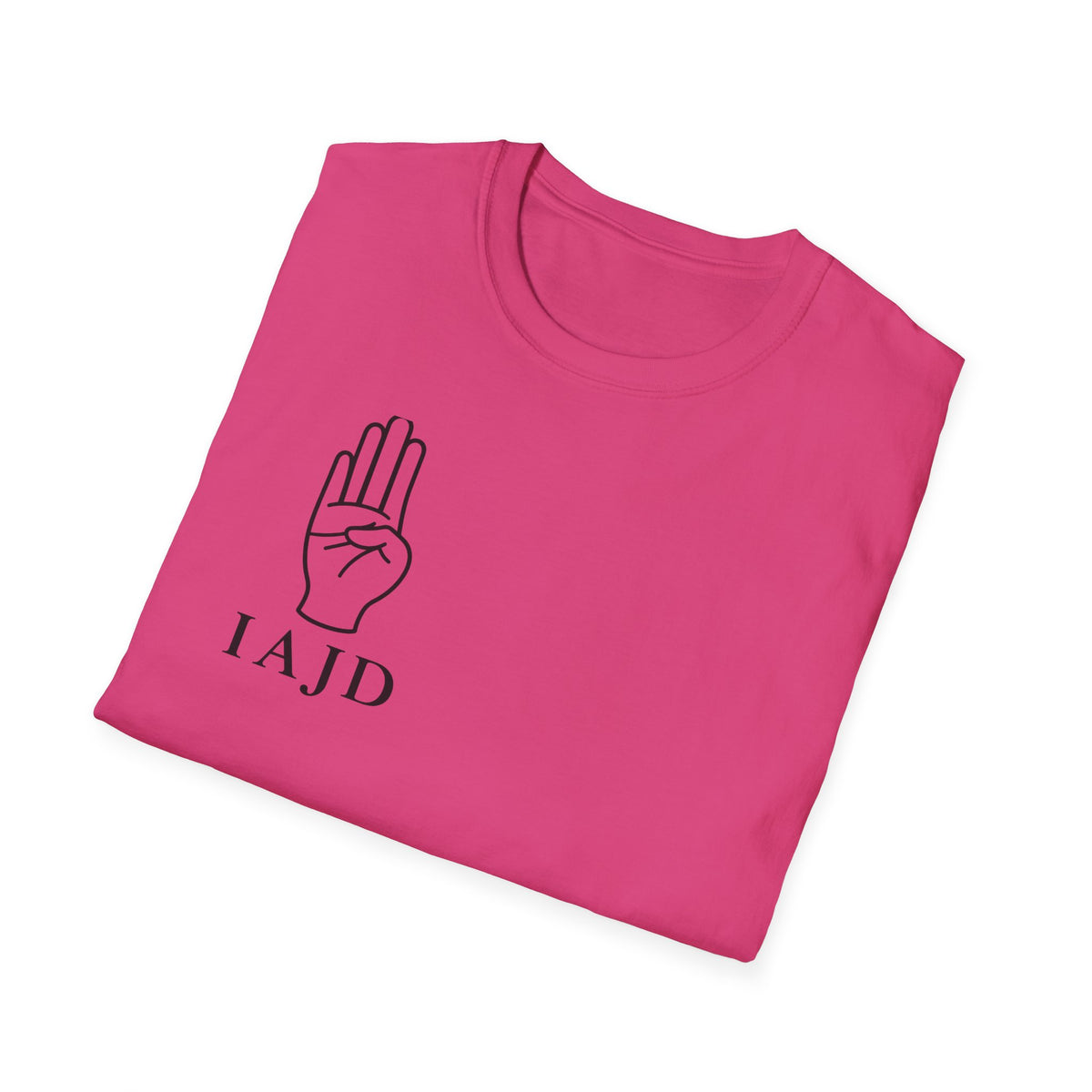 I AM JANE DOE IAJD & Hand Gesture T SHIRT