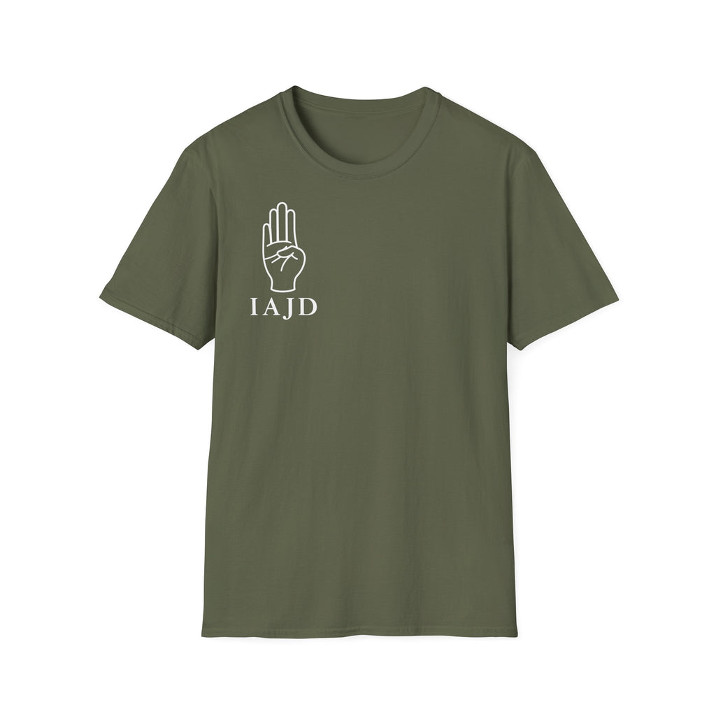 IAJD I AM JANE DOE & HAND SIGN T SHIRT